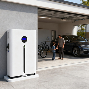 Système de stockage d'énergie solaire tout-en-un 10 kWh avec batterie modulaire empilable ZLWM-A-AZ-013 au lithium-ion 51,2 V - Product Image 1