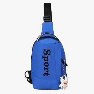 2022 New arrival kids adventure camping bags cute sport crossbody fashion chest bags for kid ride hiking front chest pack bag