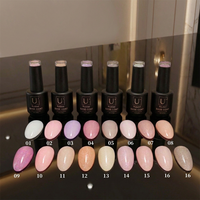 YouGel Gel UV Professionnel Scintillant Soak-Off Base Coat - Fournitures d'Art Ongulaire Personnalisables OEM/ODM