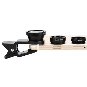 Kits <span class=keywords><strong>de</strong></span> <span class=keywords><strong>Lentes</strong></span> <span class=keywords><strong>de</strong></span> Cámara 3 en 1 al por Mayor con Gran Angular, Macro y <span class=keywords><strong>Ojo</strong></span> <span class=keywords><strong>de</strong></span> <span class=keywords><strong>Pez</strong></span> para Teléfonos Móviles - Product Image 3