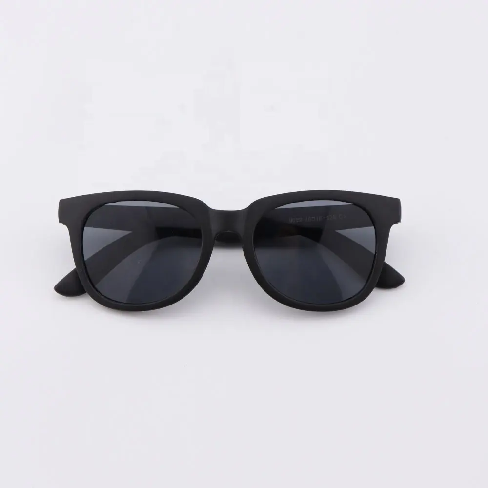 ZOHO Wholesale Children's Square Black Color TR90 Polarized Lenses Sunglasses