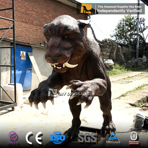 Mi Dino Museo Estatua <span class=keywords><strong>de</strong></span> la Edad <span class=keywords><strong>de</strong></span> Hielo tamaño <span class=keywords><strong>de</strong></span> la vida Animal estatua <span class=keywords><strong>dientes</strong></span> <span class=keywords><strong>de</strong></span> <span class=keywords><strong>sable</strong></span> - Product Image 4