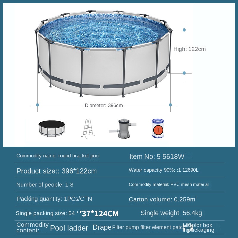 5618W (396*122cm) ensemble