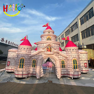 Patrón tradicional del <span class=keywords><strong>rey</strong></span> arco inflable <span class=keywords><strong>Castillo</strong></span> puerta inflable - Product Image 4
