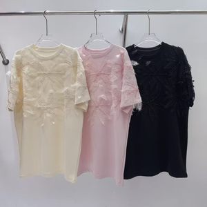 Elegante Abito Lungo <span class=keywords><strong>a</strong></span> T-Shirt con Fiocco in Strass per Signore, Top Casual da Festa - Product Image 5