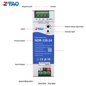 100-240VAC จ่ายไฟแบบสวิตช์สำหรับอุปกรณ์ระบบอัตโนมัติ5V 12V 15V 24V 48V 60W 75W 120W 150W 240W - Product Image 6
