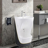 Bassin de lavage des mains et des pieds à double niveau, autoportant, pour la purification (Wudu), destiné aux mosquées et aux musulmans, mobilier de prière
