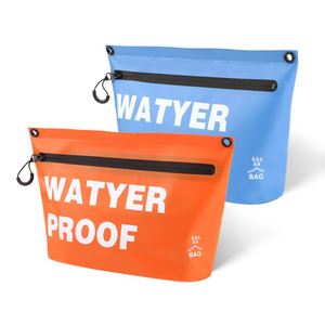 Sac à bandoulière en bâche PVC imperméable, personnalisé avec logo imprimé, couleurs assorties, pour la maison, le sport, la natation et le fitness, OEM disponible - Product Image 2