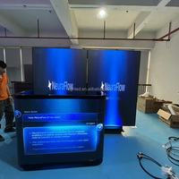 Pantalla LED Portátil para Cabina de DJ, P1.86 P2.5, Curva, Digital, Mesa de DJ, Video Wall para Planificación de Eventos, Configuración en 5 Pasos