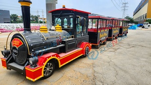 รถไฟฟ้าไร้รางระดับพรีเมียม สำหรับสวนสนุกและสวนธีม  ขายเฉพาะสำหรับการใช้งานในสถานที่นั้นๆ - Product Image 3