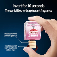 Diffuseur de parfum liquide suspendu pour voiture, 5 senteurs, longue durée, multi-usages, taille standard, design moderne et élégant, personnalisable
