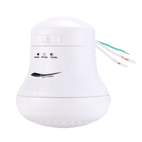 Chauffe-eau électrique instantané sans réservoir 5400W 220V 110V avec support mural en PP et pomme de douche
