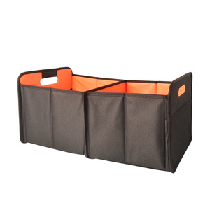 <strong>Custom</strong> Polyester Foldable Car <strong>Trunk</strong> <strong>Organizer</strong> With Compartments Large Capacity Suv Storage Boxes - Product Image 3