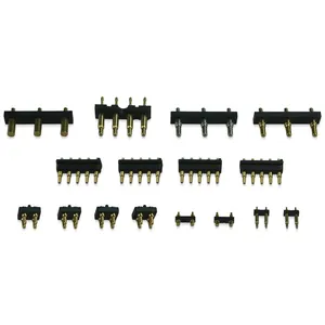 Conector magnético de 8 pines OEM/ODM personalizado, conector pin POGO de paso de 1,27mm