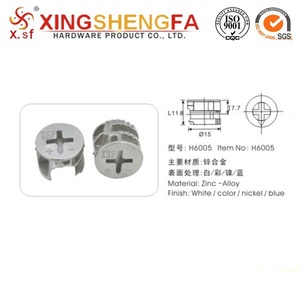 3 trong 1 đồ nội thất kết nối cam bu lông vít hợp kim kẽm vô hình tủ kết nối vít gỗ - Product Image 2