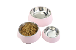 New Design Melamine <strong>Stand</strong> Stainless Steel Pet <strong>Bowls</strong> for Small Medium Large <strong>Dogs</strong> and Cats - Product Image 2