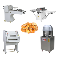 Ensembles complets d'équipements de boulangerie / Machine à pain / Ligne de production de pain automatique pour boulangeries