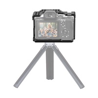 DMIDITIR Kit de cage en alliage d'aluminium usiné CNC pour A7R IV avec plaque de fixation rapide à griffe froide pour appareils photo hybrides