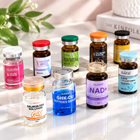 Ligne de soins professionnels pour la peau B, 9 solutions ciblées, ensemble d'ampoules de peptides de qualité salon, vente en gros OEM/ODM, raffermissant, éclaircissant