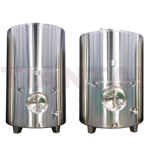 Tanque de Fermentación de Vino de Acero Inoxidable con Puerta Lateral y Chaqueta Aislante - Product Image 6