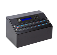 Duplicador de Discos Duros Externos y Unidad Flash USB 3.0 Todo en Uno de 8/16/24/40 Puertos con Detección de Datos Compatible con SSD NVMe