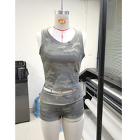Ensemble deux pièces décontracté Y2K pour femme, style été, manches raglan, doux, respirant, respectueux de la peau, personnalisable avec logo 2026