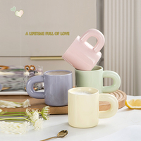 Tasse en céramique 350ml Ins faite à la main 12oz tasse à café personnalisée et thé de l'après-midi tasses en céramique tasses en grès