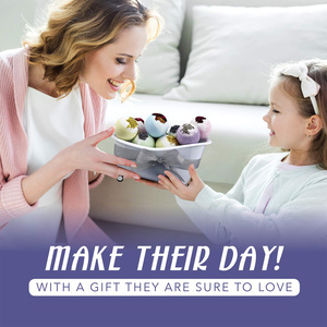 ชุดอ่างอาบน้ำสำหรับระเบิดหรูหราชุดของขวัญสปาธรรมชาติแบบวีแกนธรรมชาติหรูหราออกแบบได้เอง - Product Image 5