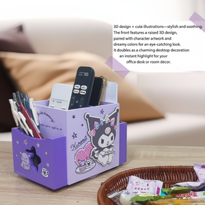 กล่องไม้จัดระเบียบกล่องดินสอ - Product Image 6