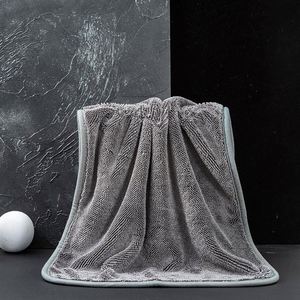 1200gsm Double Twist Loop Microfiber Thick Drying Towel Quick-Dry Coral Fleece Cleaning Cloth for Vehicle Care and <b>Car</b> Wash - Product Image 1