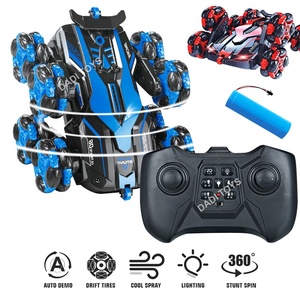 <span class=keywords><strong>Coche</strong></span> teledirigido acrobático teledirigido de 2,4g, vehículo acrobático teledirigido de <span class=keywords><strong>8</strong></span> ruedas con pulverizador, 2022 - Product Image 2