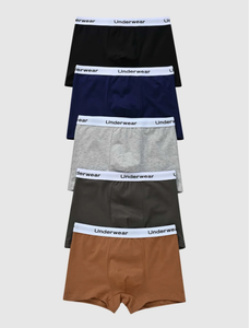 GOTS Certifié Organique Boxer Shorts Imprimé Eco-Friendly Anti-Bacterial Quick Dry Teen Boys Single Jersey Cotton No Dye Smooth Fit - Product Image 4