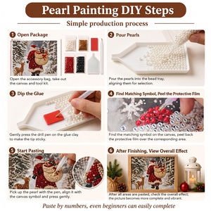 Kit de <span class=keywords><strong>pintura</strong></span> de diamantes por números DIY para pared, con diseño de murciélago animal de <span class=keywords><strong>Halloween</strong></span>, ideal como regalo de decoración de <span class=keywords><strong>Halloween</strong></span> - Product Image 4