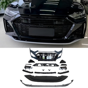 Kit de carrosserie RS7 2019-2024 pour <span class=keywords><strong>Audi</strong></span> A7 C8, conversion en style RS7, pièces automobiles de haute qualité, matériau PP - Product Image 1