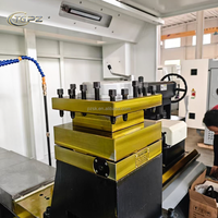 Mini tour CNC horizontal CK6150 tour à plat multifonctionnel économique avec système de contrôle GSK capacité d'usinage à usage intensif