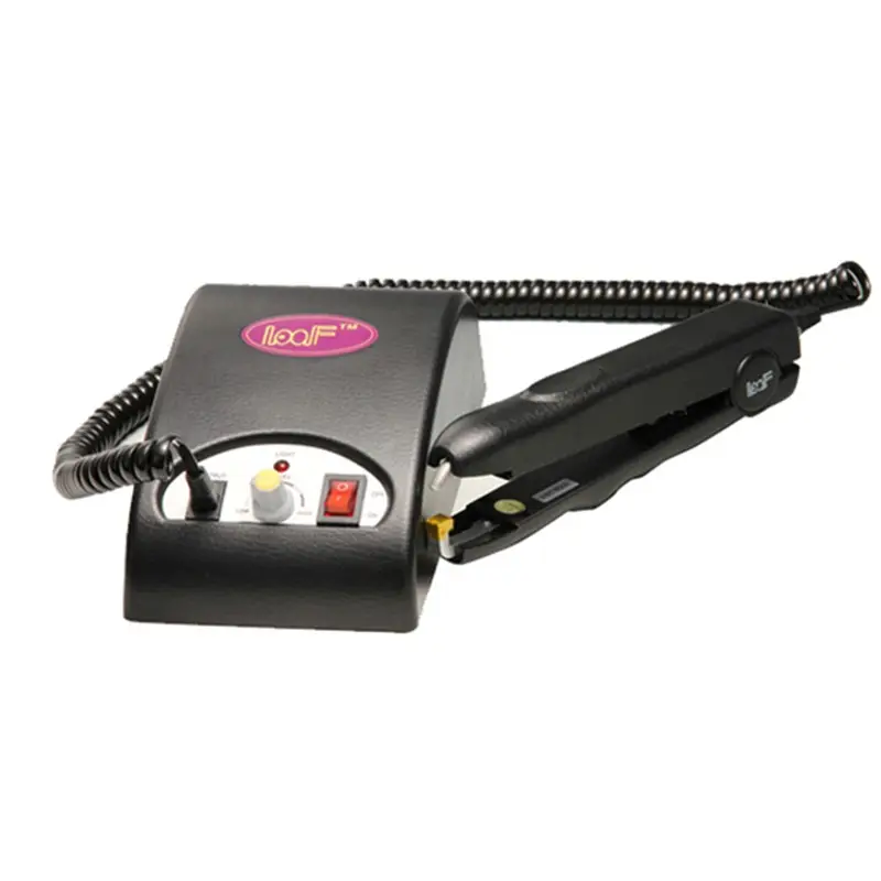 Loof L-888 black cold fusion hair extension iron machine ultrasonic hair connector