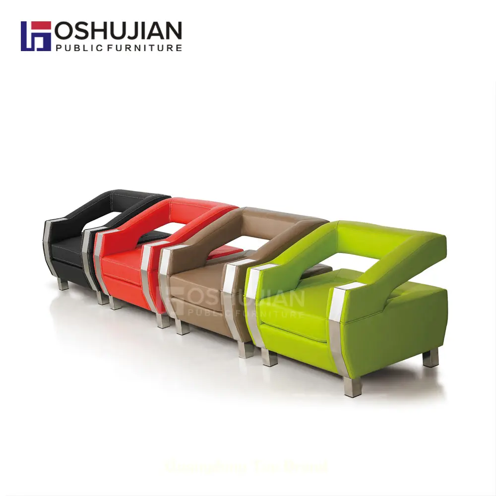 Hot sale office public sofa office reception waiting sofa Luxury Comfortable Office Room Leather Sofas Sets Furniture