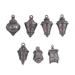 Set di Dadi Poliedrici in Metallo Nichelato UDIXI 7 in <span class=keywords><strong>1</strong></span> per Giochi DND e <span class=keywords><strong>D</strong></span>&<span class=keywords><strong>D</strong></span>, Set di Dadi DND a 20 Facce in Metallo - Product Image 1