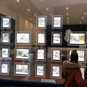 Caja de luz LED acrílica de doble cara, A3/A4, Portait, ventana colgante, marco de exhibición, caja de luz - Product Image 4