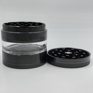 Broyeur à herbes en métal personnalisé en alliage de zinc et aluminium, 40mm, 50mm, 63mm, 75mm, 100mm, accessoire pour fumeurs - Product Image 5