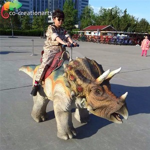ที่มีคุณภาพดี4เมตรเคลื่อนไหวไดโนเสาร์ขี่สำหรับPark - Product Image 6
