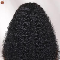 Perruque en cheveux humains naturels noirs, bouclés, avec dentelle HD 13x6 13x4 invisible et respirante, sans colle, pour femmes – Meilleures ventes