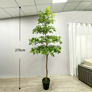 Grand arbre bonsaï à haute <span class=keywords><strong>simulation</strong></span> arbre en palissandre japonais Andromède plante fenêtre aménagement paysager décoration intérieure arbre - Product Image 5
