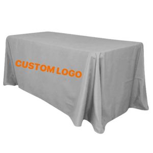 Custom <b>Rectangle</b> Party Table Cloths Wedding <b>Tablecloth</b> Printed Spandex Table Cloth for Wholesale - Product Image 1