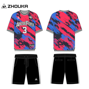 Maillot personnalisé de la meilleure qualité maillot de basket-ball rose réversible maillot de basket-ball américain sublimé uniforme d'équipe pour hommes - Product Image 3
