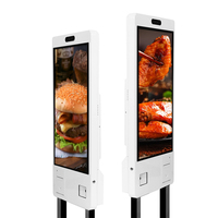Terminal tactile HONGNUO pour commande facile avec logiciel personnalisé, kiosque de commande automatique pratique pour restaurant, café, restauration rapide