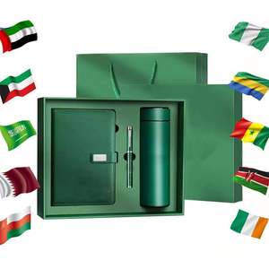 Custom Logo Luxury Business Gift <b>Set</b>-High Quality Leather <b>Notebook</b> and Promotional Journal for Personalized Corporate Gifts - Product Image 1