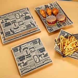 Customized PE Coated Greaseproof Greaseproof <b>Paper</b> Single Side Sandwich <b>Wrapping</b> Wrappers for Bread Cookie Deli Food for Screen - Product Image 6