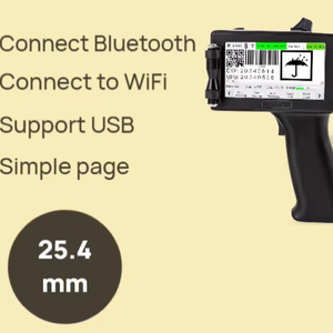 G60サーマルハンドヘルドインクジェットプリンター マニュアルジェット日付コードプリンター プラスチックおよび金属用特殊インクジェットコーディングマシン - Product Image 1