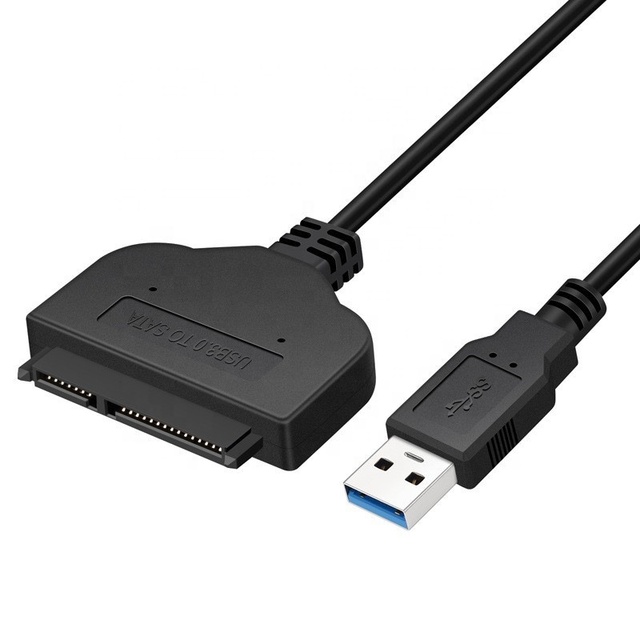 CeaMere USB 3.0 to SATA 22Pin Adapter Converter Cable for 2.5" SATA Drives External Hard Drive Adapter Usb 3.0 to Sata 3 Cable